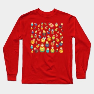 Matryoshka Dolls Long Sleeve T-Shirt